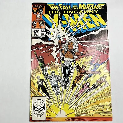 Buy Uncanny X-Men 227 NM Fall Of The Mutants, Chris Claremont Marc Silvestri  1988 • 7.12£