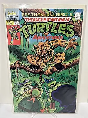 Buy Eastman And Laird’s Teenage Mutant Ninja Turtles Adventures Comic No 14 Sep 1990 • 3.95£
