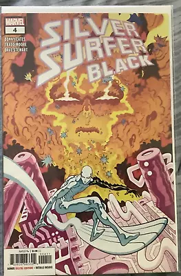 Buy SILVER SURFER BLACK #4 - DONNY CATES (Marvel, 2019, First Print) • 8£