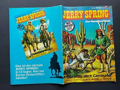 Buy Bastei Western Comic / Jerry Spring No. 9 / Excellent Condition / Z2 + • 4.21£