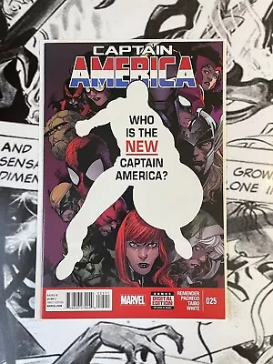 Buy Captain America #25 (2014) 1st Sam Wilson Falcon As Cap 1st Print Key Mcu Nm • 160£