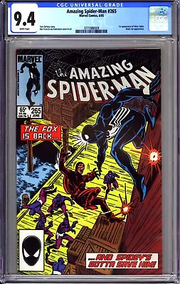 Buy Amazing Spider-man #265 (1985) - CGC 9.4 - FIRST SILVER SABLE APPEARANCE • 59.99£