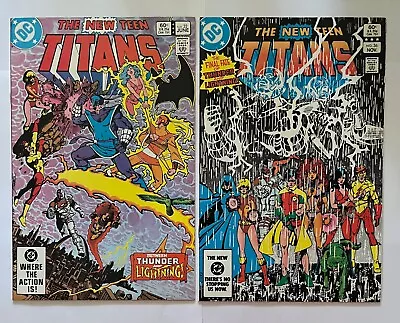 Buy Teen Titans #32 & #36 (both Comics Thunder And Lightning) • 8.04£