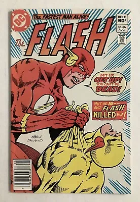 Buy Flash #324 ~ 1983 Dc ~ 🔑death Of Reverse Flash {professor Zoom} ~ Beautiful Vf  • 48.88£