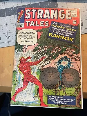 Buy Strange Tales #113 1st App PlantMan! Marvel 1963. Combined Shipping • 100.53£