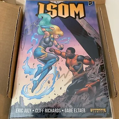 Buy ISOM #1 Cover B Signed Eric July NM Near Mint 1st Print RippaVerse Out Of Print • 239.85£
