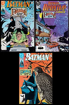 Buy Batman Detective Comics The Penguin Affair:  Parts: #448, #615, #449  UK SELLER • 17.99£