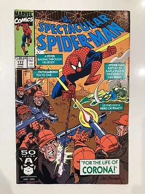Buy Spectacular Spider-Man 177 Very Good Condition 1991 • 6.50£
