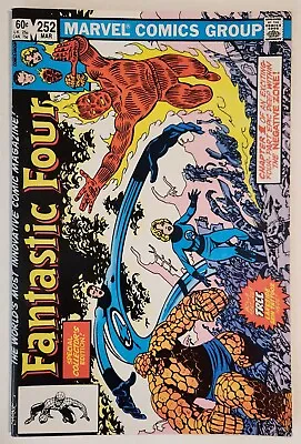 Buy Fantastic Four #252 (1983, Marvel) FN John Byrne No Tattooz • 1.42£