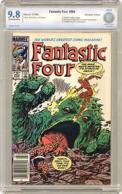 Buy Fantastic Four Canadian Price Variant #264 CBCS 9.8 1984 0009905-AA-008 • 229.28£