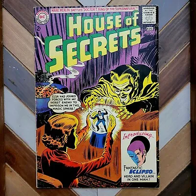 Buy HOUSE OF SECRETS #61 FN- (DC 1963) KEY 1st App ECLIPSO | Lee Elias | Silver Age • 134.02£