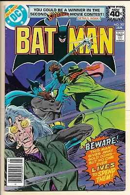 Buy BATMAN #307 VF/NM (1979) 1st Appearance Of Lucius Fox! Newsstand Copy. Jim Aparo • 60.08£