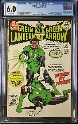 Buy Green Lantern #87 CGC FN 6.0 Off White 1st Appearance John Stewart! DC Comics • 279.03£