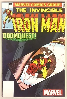 Buy Iron Man #149  Marvel Comics Legends Reprint  2002 Series 1 Dr Doom 9.0 Grade • 3.17£