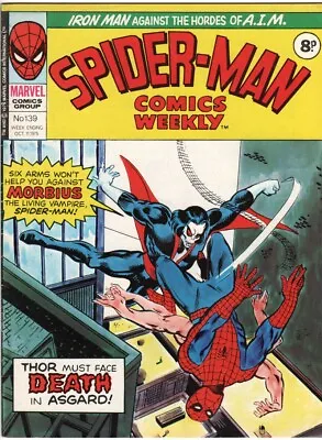 Buy AMAZING SPIDER-MAN #101 UK Reprint 1st App. MORBIUS Spider-Man Comics Weekly 139 • 13.76£