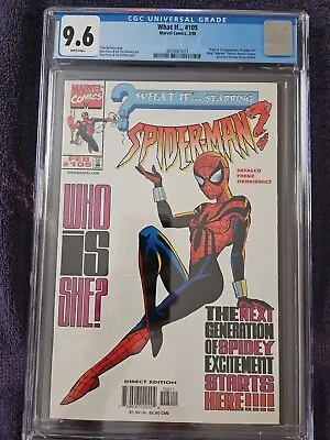 Buy  What If ? ... #105  Cgc 9.6 White 1st Appearance Of Mayday Parker Spider-girl  • 199.87£