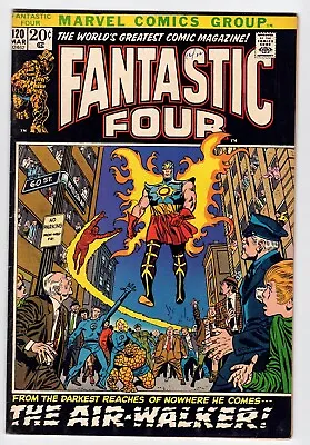 Buy Fantastic Four #120 4.5 1st Gabriel The Air-walker 1972 Off-white Pages • 32.78£