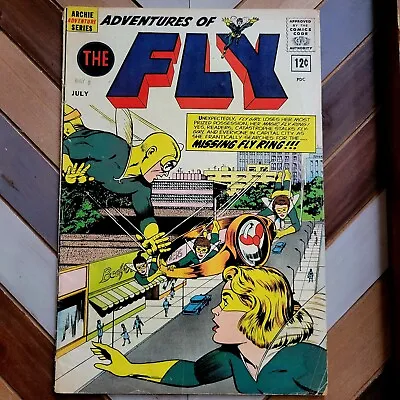 Buy Adventures Of THE FLY #20 VG- (Archie Comics 1962) FLY GIRL &  Missing Fly Ring  • 12.10£