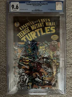 Buy Teenage Mutant Ninja Turtles #15 - CGC 9.6 - Mirage 1988 • 79.55£