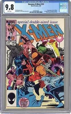 Buy Uncanny X-Men #193 CGC 9.8 1985 2052824002 • 151.91£
