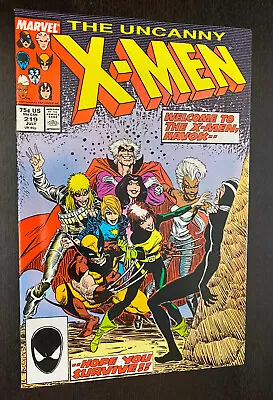 Buy UNCANNY X-MEN #219 (Marvel Comics 1981) -- VF+ • 5.11£