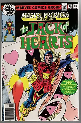 Buy Marvel Premiere #44 1978 Jack Of Hearts NM+ 9.6 • 38.74£