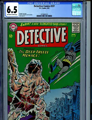 Buy Detective Comics #337 CGC 6.5 1965 DC Batman Klag Amricons K67 • 128.09£