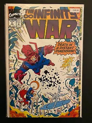 Buy Infinity War #3 1992 Newsstand High Grade Marvel Comic Book CL91-56 • 7.90£