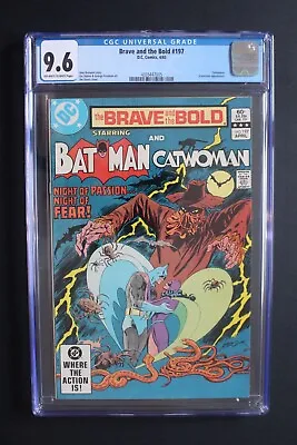 Buy Brave And Bold #197 SCARECROW 1982 Origin Earth-2 CATWOMAN Weds Batman CGC 9.6 • 102.34£