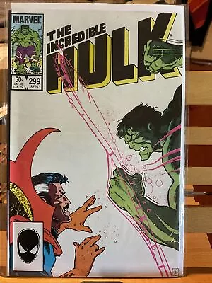 Buy The Incredible Hulk #299 1984 Marvel Comic Book Dr Strange Appearance  • 5.53£