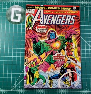 Buy Avengers #129 (1974) Classic Kang Conqueror App W/ Leader MVS Marvel Comics VF+ • 71.95£