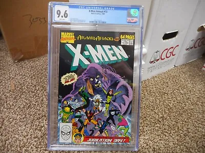 Buy X-Men Annual 13 Cgc 9.6 Marvel 1989 Atlantis Attacks Wolverine Uncanny WP NM • 39.41£