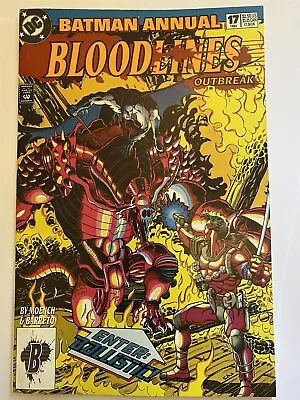 Buy BATMAN ANNUAL #17 Bloodlines Outbreak DC Comics 1993 NM • 2.29£