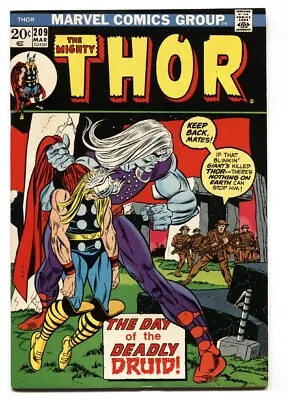 Buy Thor #209  1972 - Marvel  -VF - Comic Book • 56.37£