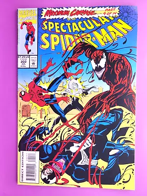 Buy Spectacular Spider-man  #202  Vg/low Fine Combine Shipping Bx2461 24l • 1.57£