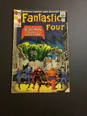 Buy FANTASTIC FOUR #39 (Marvel 1964)  DOOM & DAREDEVIL • 96.51£