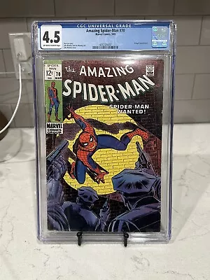 Buy Amazing Spider-Man #70 CGC 4.5 Kingpin Appearance John Romita 1969 Marvel • 88.35£