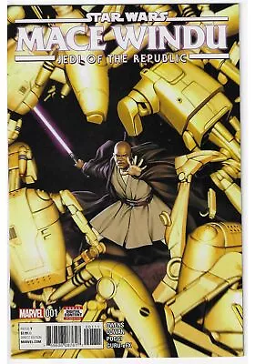 Buy Star Wars Jedi Republic Mace Windu #1 • 3.69£