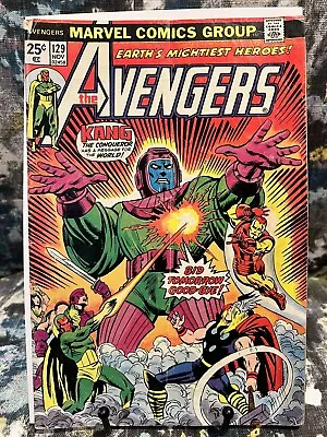 Buy The Avengers #129 Marvel Comics Kang Appearance 1974 Vision Thor Iron Man • 11.98£