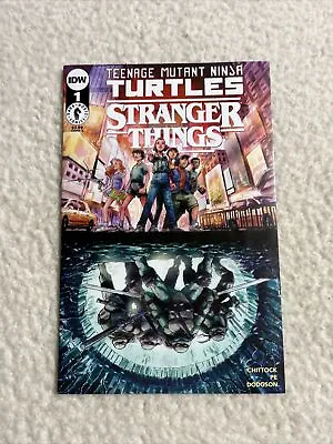 Buy Teenage Mutant Ninja Turtles Stranger Things #1 IDW Comics Cover A • 3.99£