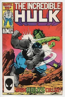 Buy Incredible Hulk  #326  (    Fn   6.0   )  326th  Issue   Hulk Grey Vs Green • 4.68£