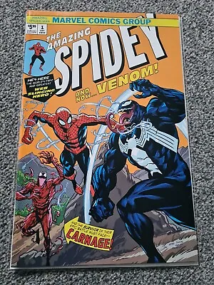 Buy Amazing Spider-Man #1 🔥 HULK 181 HOMAGE 🔥 Venom Vs Spidey + Carnage 🌟 NEW   3 • 36.99£