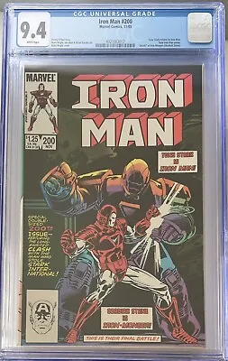 Buy Iron Man #200 CGC 9.4 H/P • 59.96£
