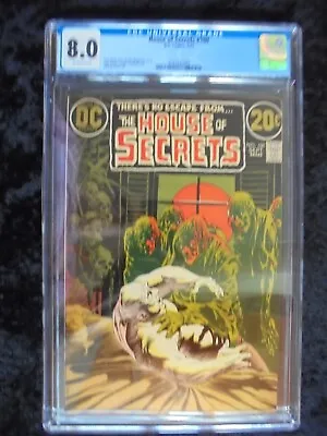 Buy House Of Secrets #100 Dc Comics Bronze Age Cgc 8.0 Graded! Wrightson Cover. • 149.78£