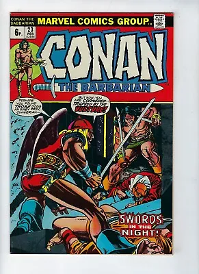 Buy CONAN THE BARBARIAN # 23 (1st Appearance Of RED SONJA, 1973) VF- • 139.95£