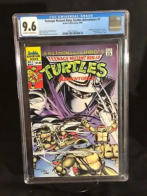 Buy Teenage Mutant Ninja Turtles Adventures #1 CGC 9.6 Direct Edition - Very Rare! • 99.61£