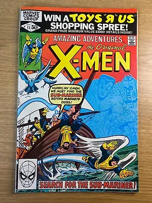 Buy Amazing Adventures The Original X-Men #11 October 1980 Marvel Comics • 4£