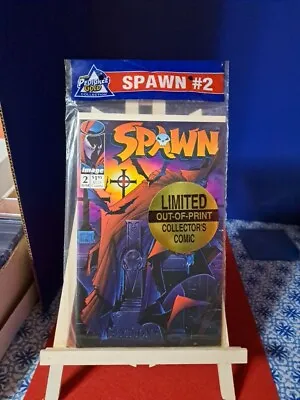 Buy Spawn #2 1st Print (Image Comics, June 1992) Gold Seal Limited Collector's Ed  • 32.34£