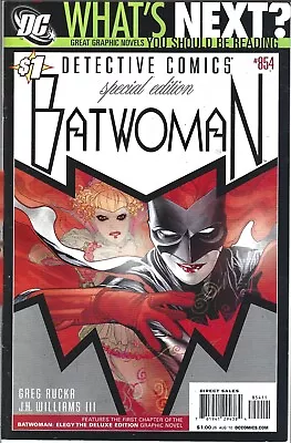 Buy Detective Comics Batwoman #854 Special Edition (fn/vf) What's Next, Dc, Batman • 7.03£