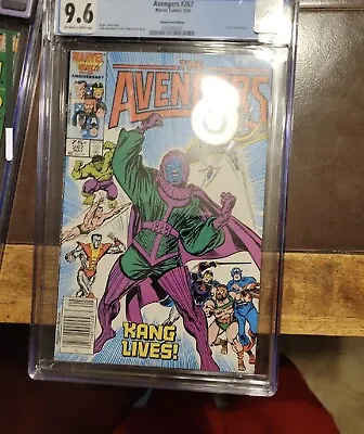 Buy Avengers #267 CGC 9.6 NEWSSTAND  Kang The Conqueror! KEY • 236.39£
